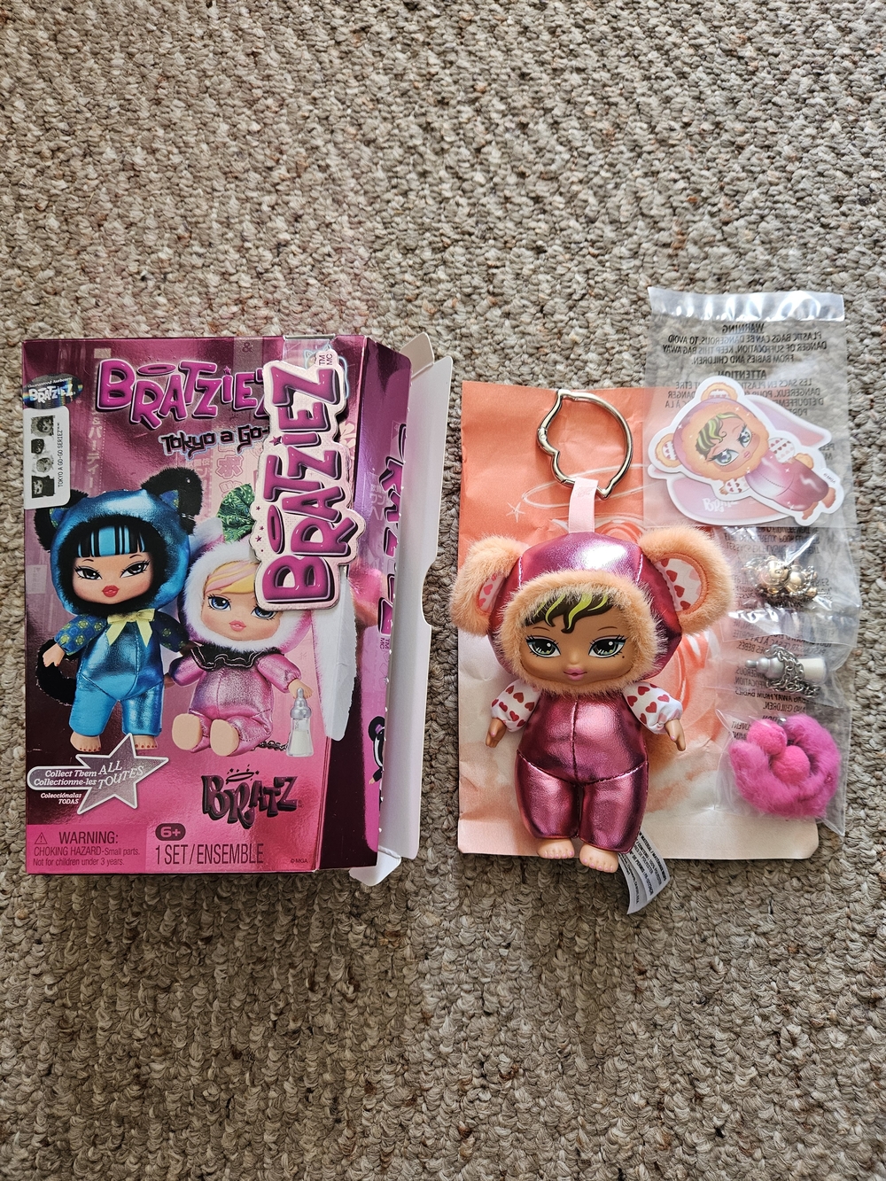 Bratziez Tokyo A Go Go Yasmin Keychain Doll
